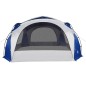 vidaXL Tienda de fiesta impermeable azul