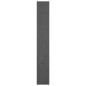 vidaXL Estantería/divisor de espacios madera pino gris 80x30x199,5 cm vidaXL Estantería/divisor de espacios madera pino gris 80x30x199,5 cm