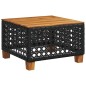 vidaXL Set de sofás de jardín 11 pzas y cojines ratán sintético negro vidaXL Set de sofás de jardín 11 pzas y cojines ratán sintético negro