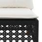 vidaXL Set de sofás de jardín 11 pzas y cojines ratán sintético negro vidaXL Set de sofás de jardín 11 pzas y cojines ratán sintético negro