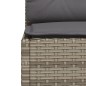 vidaXL Set de sofás de jardín 10 pzas con cojines ratán sintético gris vidaXL Set de sofás de jardín 10 pzas con cojines ratán sintético gris