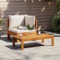 vidaXL Sofá de jardín de esquina con cojines madera maciza de acacia vidaXL Sofá de jardín de esquina con cojines madera maciza de acacia