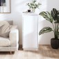 vidaXL Aparador de madera maciza de pino blanco 31,5x34x75 cm vidaXL Aparador de madera maciza de pino blanco 31,5x34x75 cm