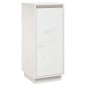 vidaXL Aparador de madera maciza de pino blanco 31,5x34x75 cm vidaXL Aparador de madera maciza de pino blanco 31,5x34x75 cm