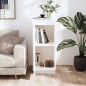 vidaXL Aparador de madera maciza de pino blanco 31,5x34x75 cm vidaXL Aparador de madera maciza de pino blanco 31,5x34x75 cm