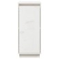 vidaXL Aparador de madera maciza de pino blanco 31,5x34x75 cm vidaXL Aparador de madera maciza de pino blanco 31,5x34x75 cm