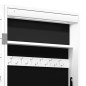 vidaXL Espejo con joyero y luces LED para pared blanco vidaXL Espejo con joyero y luces LED para pared blanco