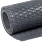 vidaXL Toldo para balcón ratán sintético gris antracita 1000x100 cm