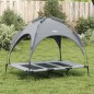 vidaXL Cama para perros con dosel antracita tela oxford y acero vidaXL Cama para perros con dosel antracita tela oxford y acero