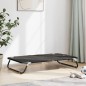 vidaXL Cama para perros plegable tela oxford y acero gris antracita vidaXL Cama para perros plegable tela oxford y acero gris antracita