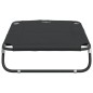 vidaXL Cama para perros plegable tela oxford y acero gris antracita vidaXL Cama para perros plegable tela oxford y acero gris antracita