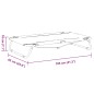 vidaXL Cama para perros plegable tela oxford y acero gris antracita vidaXL Cama para perros plegable tela oxford y acero gris antracita