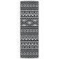 vidaXL Alfombra de exterior PP negra 80x250 cm vidaXL Alfombra de exterior PP negra 80x250 cm