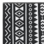 vidaXL Alfombra de exterior PP negra 80x250 cm vidaXL Alfombra de exterior PP negra 80x250 cm