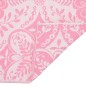 vidaXL Alfombra de exterior PP rosa 140x200 cm vidaXL Alfombra de exterior PP rosa 140x200 cm