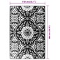 vidaXL Alfombra de exterior PP rosa 140x200 cm vidaXL Alfombra de exterior PP rosa 140x200 cm