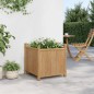 vidaXL Jardinera de bambú 50x50x50 cm vidaXL Jardinera de bambú 50x50x50 cm