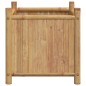 vidaXL Jardinera de bambú 50x50x50 cm vidaXL Jardinera de bambú 50x50x50 cm