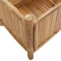 vidaXL Jardinera de bambú 50x50x50 cm vidaXL Jardinera de bambú 50x50x50 cm