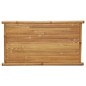 vidaXL Mesita de centro de bambú 90x50x45 cm