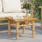 vidaXL Mesa de centro de bambú 45x45x35 cm vidaXL Mesa de centro de bambú 45x45x35 cm