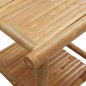 vidaXL Mesa de centro de bambú 45x45x45 cm vidaXL Mesa de centro de bambú 45x45x45 cm
