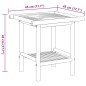 vidaXL Mesa de centro de bambú 45x45x45 cm vidaXL Mesa de centro de bambú 45x45x45 cm