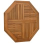 vidaXL Tablero de mesa octogonal de madera maciza de teca 80x80x2,5 cm vidaXL Tablero de mesa octogonal de madera maciza de teca 80x80x2,5 cm