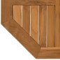 vidaXL Tablero de mesa octogonal de madera maciza de teca 60x60x2,5 cm vidaXL Tablero de mesa octogonal de madera maciza de teca 60x60x2,5 cm