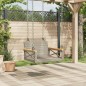 vidaXL Banco columpio de ratán sintético gris 63x62x40 cm vidaXL Banco columpio de ratán sintético gris 63x62x40 cm