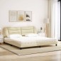 vidaXL Camacon colchón tela color crema 200x200 cm vidaXL Camacon colchón tela color crema 200x200 cm