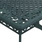 vidaXL Juego de comedor de jardín 5 piezas aluminio fundido verde vidaXL Juego de comedor de jardín 5 piezas aluminio fundido verde