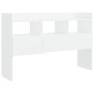 vidaXL Aparador de madera contrachapada blanco 105x30x70 cm vidaXL Aparador de madera contrachapada blanco 105x30x70 cm