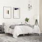 vidaXL Estructura cama madera ingeniería metal gris Sonoma 120x190 cm vidaXL Estructura cama madera ingeniería metal gris Sonoma 120x190 cm