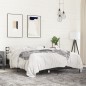 vidaXL Estructura de cama madera de ingeniería y metal negro 150x200cm