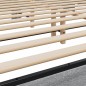 vidaXL Estructura cama madera ingeniería metal gris Sonoma 200x200 cm vidaXL Estructura cama madera ingeniería metal gris Sonoma 200x200 cm