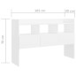 vidaXL Aparador de madera contrachapada blanco 105x30x70 cm vidaXL Aparador de madera contrachapada blanco 105x30x70 cm