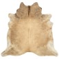 vidaXL Alfombra de piel de vaca auténtica beige 150x170 cm vidaXL Alfombra de piel de vaca auténtica beige 150x170 cm