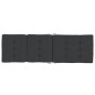 vidaXL Cojines para tumbona 2 uds tela Oxford negro vidaXL Cojines para tumbona 2 uds tela Oxford negro