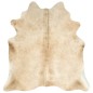 vidaXL Alfombra de piel de vaca auténtica beige 150x170 cm vidaXL Alfombra de piel de vaca auténtica beige 150x170 cm