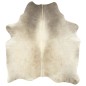 vidaXL Alfombra de piel de vaca auténtica beige 150x170 cm vidaXL Alfombra de piel de vaca auténtica beige 150x170 cm