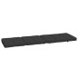 vidaXL Cojines para tumbona 2 uds tela Oxford negro vidaXL Cojines para tumbona 2 uds tela Oxford negro