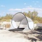 vidaXL Tienda de playa pop-up impermeable gris vidaXL Tienda de playa pop-up impermeable gris