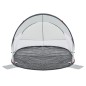 vidaXL Tienda de playa pop-up impermeable gris vidaXL Tienda de playa pop-up impermeable gris