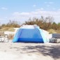 vidaXL Tienda de playa 2 personas impermeable apertura rápida azul