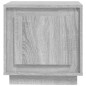 vidaXL Mesitas de noche 2 uds madera contrachapada gris 44x35x45 cm vidaXL Mesitas de noche 2 uds madera contrachapada gris 44x35x45 cm