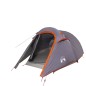 vidaXL Tienda de campaña túnel 3 personas impermeable gris y naranja vidaXL Tienda de campaña túnel 3 personas impermeable gris y naranja