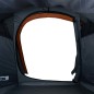 vidaXL Tienda de campaña túnel 3 personas impermeable gris y naranja vidaXL Tienda de campaña túnel 3 personas impermeable gris y naranja
