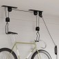 vidaXL Elevadores de bicicletas con montaje en techo 2 unidades 20 kg vidaXL Elevadores de bicicletas con montaje en techo 2 unidades 20 kg