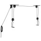 vidaXL Elevadores de bicicletas con montaje en techo 2 unidades 20 kg vidaXL Elevadores de bicicletas con montaje en techo 2 unidades 20 kg